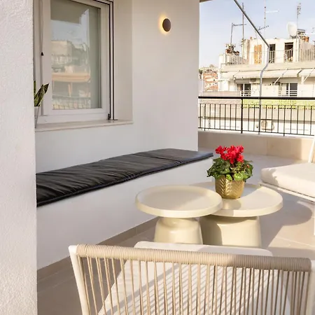 St Dimitriou Panoramic Sea & Center View Penthouse Appartement