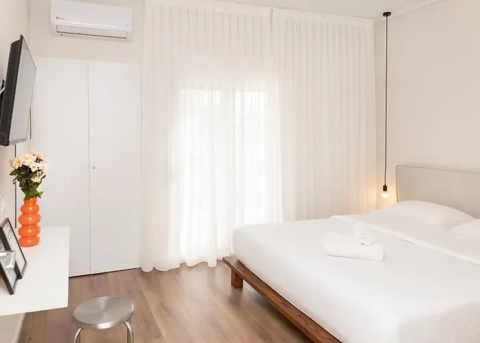 St Dimitriou Panoramic Sea & Center View Penthouse Apartman