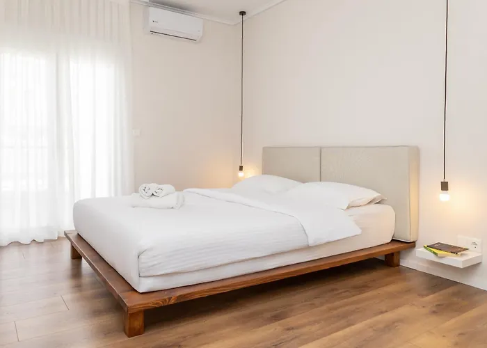 St Dimitriou Panoramic Sea & Center View Penthouse Apartman *