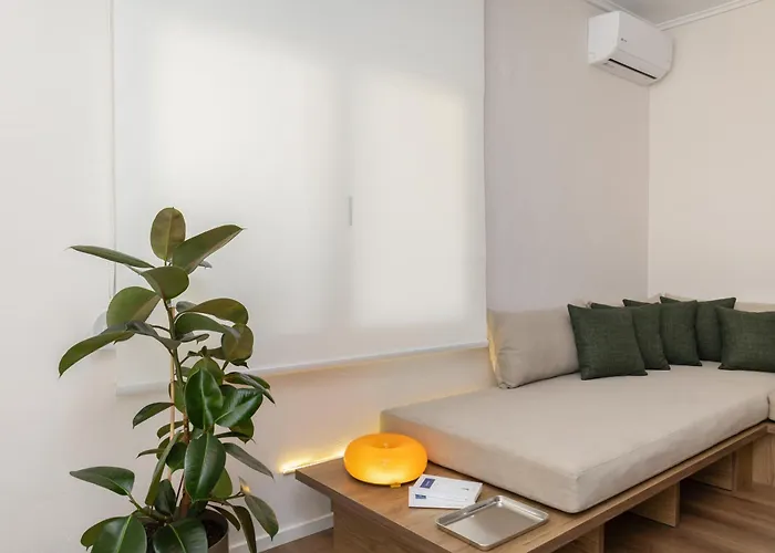 St Dimitriou Panoramic Sea & Center View Penthouse Apartman *